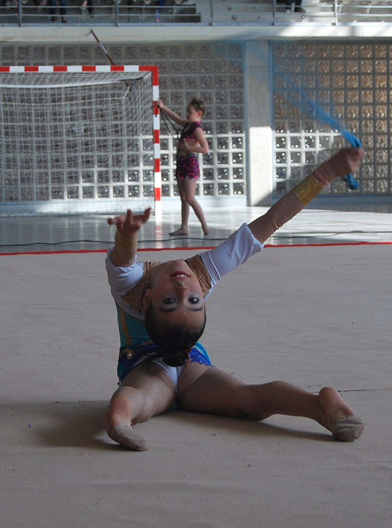 Primera Fase de los Juegos Deportivos de Navarra de Gimnasia R&iacute;tmica Individual.